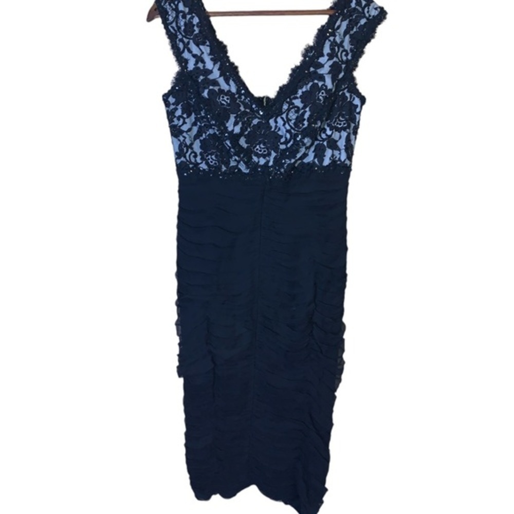 Tadashi Collection lace and beaded dress - Picture 2 of 6